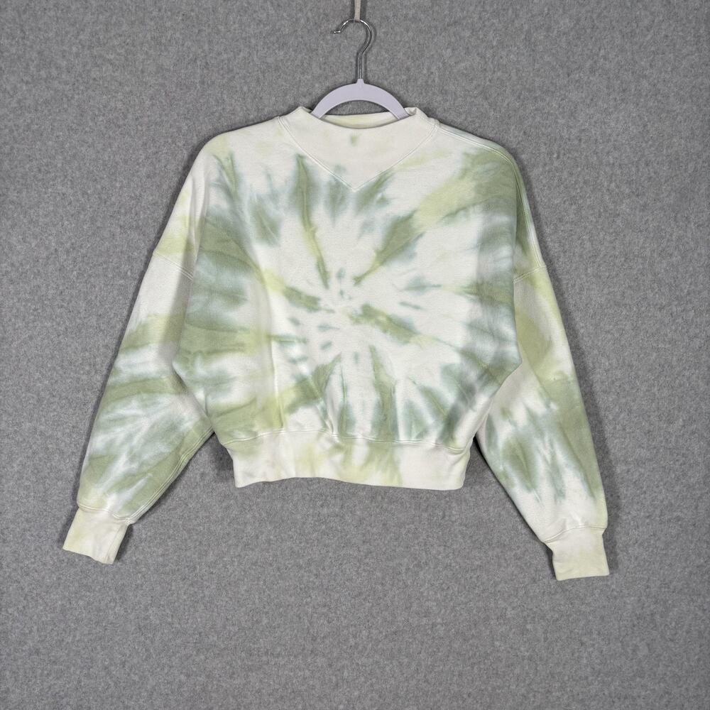 Aritzia Wilfred Free Sweatshirt Small Cream‎ Crop Lounge Slouchy Comfy Cozy **